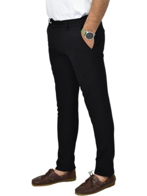 Dynamo Erkek Siyah Jogger Lastikli Pantolon 1977 BGL-ST03731 Pamuklu Günlük Stil 4 Mevsim