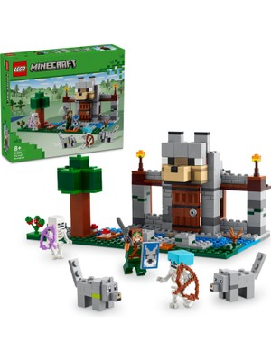 LEGO® Minecraft® Kurt Kalesi 21261 - 8 Yaş & Üzeri Video Oyunu Seven Çocuklar için Yaratıcı Oyuncak Yapım Seti (312 Parça)