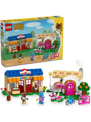 LEGO ® Animal Crossing Nook’s Cranny ve Rosie Evi 77050 –  7 Yaş ve Üzeri Kız ve Erkek Çocukları için Yaratıcı Oyuncak Yapım Seti (535P)