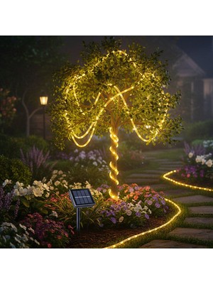 Güneş Enerjili 12 Metre Bahçe Aydınlatma