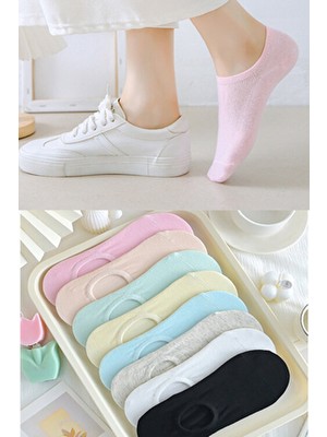 Bgk 8'li Kadın Renkli Babet Çorap