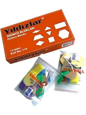 Marka: Yildizlar Lar Örüntü Blokları KOD.119 Kategori: Kırtasiye Seti