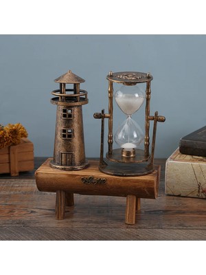 Dekoratif Deniz Feneri Kum Saati
