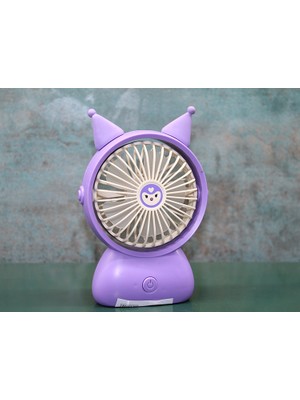 Şarjlı Masa ve El Fanı Vantilatör 2 Kademeli Model 2