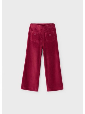 Mayoral Önden Cepli Kadife Pantolon - Bordo