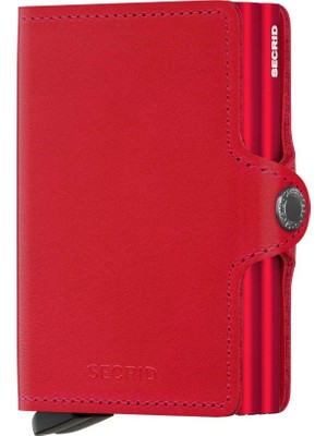 Secrid Twinwallet Original Red Red Cüzdan Kartlık