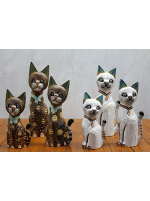 Ahşap 3'lü Seti 30 cm