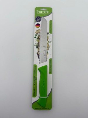 P-Design Solingen Rıtter Ekmek Bıçağı 19 cm Yeşil Renk