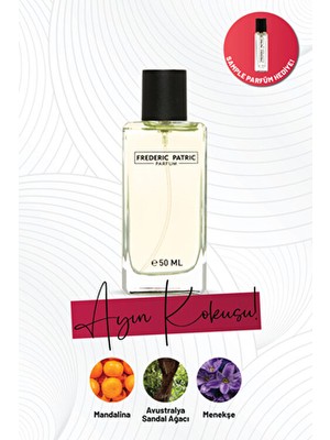 Frederic Patric V-10 50 ml Kadın Parfümü Çiçeksi Koku ile Özel Hediye Seçeneği