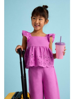 Mayoral Fisto Pantolon Set - Pembe