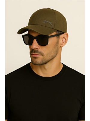Panther Logo Cap Sılva Unisex Şapka Haki