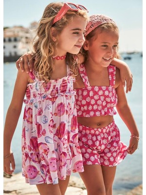 Mayoral Okyanus Elbise - Pembe