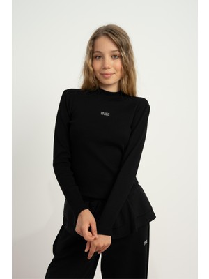 Loco Loco Desing Kız Badi - Siyah