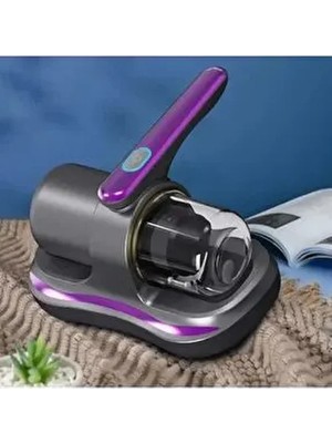 Kablosuz Mini Şarjlı Uv-C Işınlı Akar Çarşaf Koltuk Kedi Köpek Tüy Temizleme El Gırgır Süpürgesi