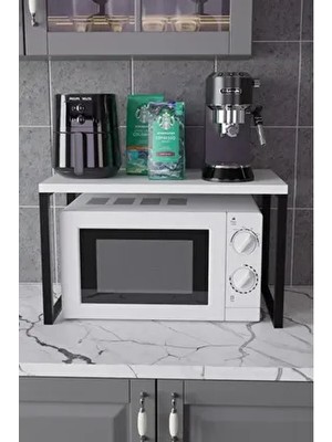 Mutfak Organizeri, Mikrodalga Dolabı , Tezgah Üstü Raflı Fırın Standı, Çay ,kahve ,baharatlık Standı