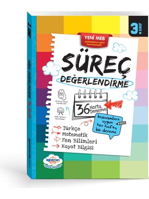 3.sınıf Süreç Değerlendirme Kitabı