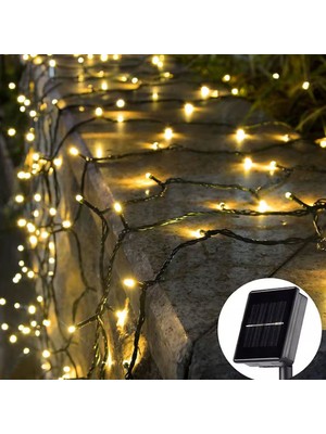 Solar Siyah Kablo Bahçe Aydınlatması