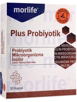 Morlife Plus Probiyotik 30 Kapsül