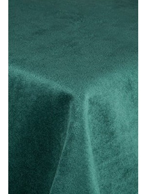 Lux Kadife Oyun Masa Örtüsü Çuha Okey Yeşil