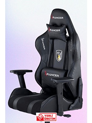 XRancer Cross Tam Profesyonel Oyuncu Koltuğu Metal Malzeme ile Ayarlanabilir Oturak Eğimi