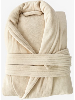 Yumuşacık Dokunuşlu Pamuklu Bornoz Ultra Emici %100 Organic