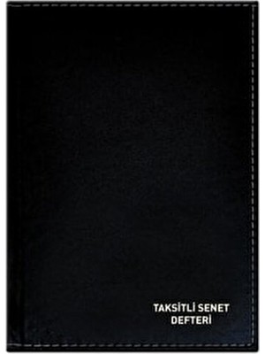 Taksitli Senet Defteri 200 Yp.ciltli