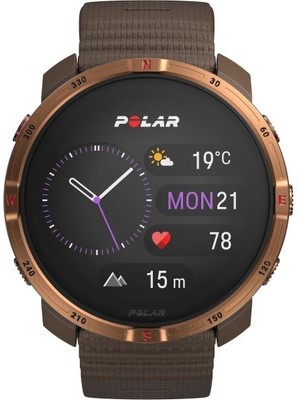 Polar Grit X2 Outdoor Spor Saati Brown S-L