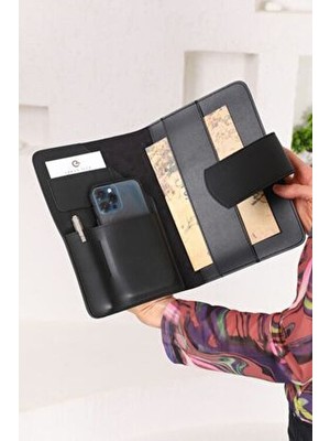 Kitap Defter Telefon Organizer / Kitap Çantası / Kitap Kılıfı / Stil Sahibi Okuma Çantaları