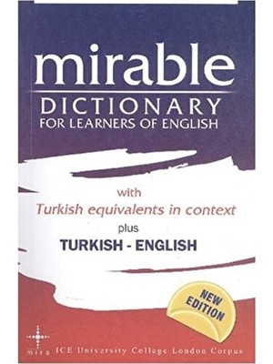 Mırable Dıctıonary Ingilizce-Türkçe Türkçe-Ingilizce Sözlük