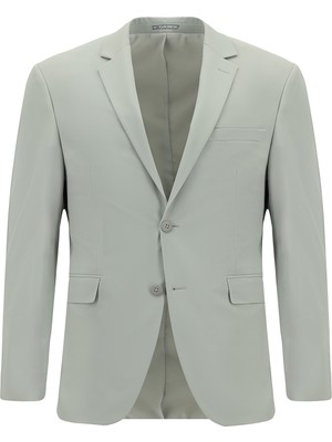 Techno-Line Super Slim Fit Ekstra Dar Kesim Beli Lastikli Ipli Çantalı Likralı Takım Elbise