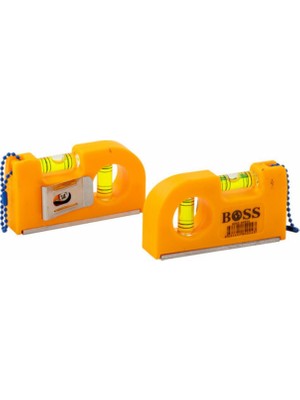 Boss Cep Tipi Su Terazisi Mıknatıslı Mini Su Terazisi (84024)