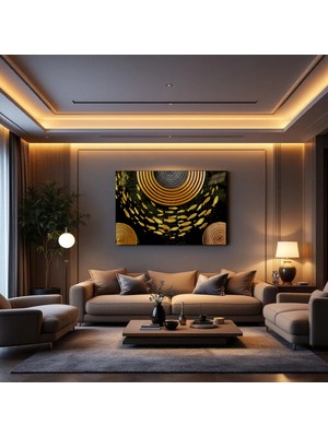 Cozy Co:temperli Cam Dikdörtgen Tablo, Cam Tablo, Uv Baskı, CTT009