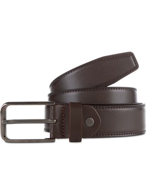 AKYOL %100 Hakiki Deri 3.5 cm Erkek Kemer