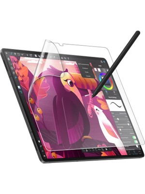 Samsung Galaxy Tab S10 Lite 2025 Çizilmeye ve Kırılmaya Dayanıklı Esnek Şeffaf Flexible Nano Ekran Koruyucu SM-X400