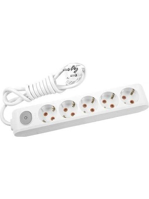 Viko 5 Li 5 mt Anahtarlı Multilet Priz