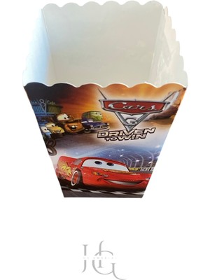 Popcorn Mısır Kutusu, Patlamış Mısır Kutusu , Küçük Boy, 8 Adet