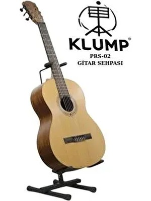 Presto Klump PRS-02 GİTAR SEHPASI - STANDI SİYAH RENK