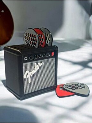 Mini Amfi Penalık - Stratocaster Anahtarlık ve Pena Hediyeli