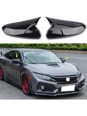 Belirtilmemiş Honda Civic Fc5 Modeline Uygun Yarasa Ayna Kapağı Minimalist Tasarım ve Şık Görünüm