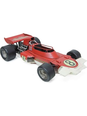 Dekoratif Metal Yarış Arabası