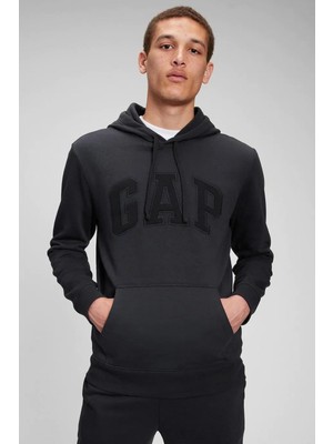 Gap V-Heritage Logo Erkek Sweatshirt