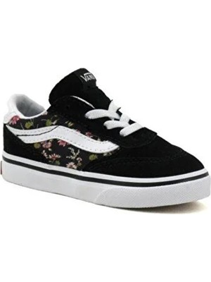 Vans Brooklyn LS Slip-On Siyah Unisex Çocuk Sneaker