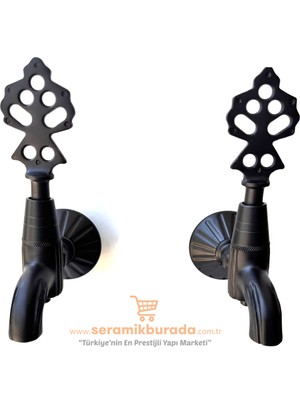 Lpd Ikili Osmanlı Musluk Siyah