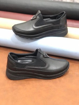 Marяka Hakiki Deri Tam  Ortopedik Hafif Yumuşak Kadın Anne Ayakkabısı