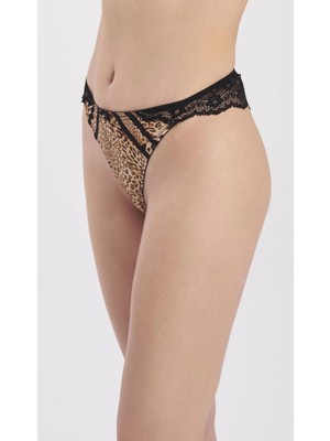 Moonlıght 3209 Leopar Desenli String