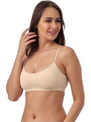 Pedli Ip Askılı Ten Rengi Büstiyer