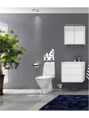 Çınarrium Özel Yeni Sticker Ev- Dekorasyon-Wc Özel Yeni Sticker