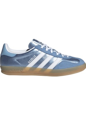 Adidas JS1407 Gazelle Indoor W Açık Mavi Deri Kadın Lifestyle Ayakkabı