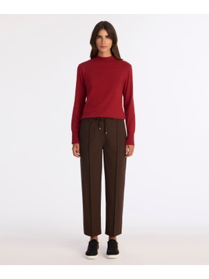 Tapered Yüksek Bel Pantolon