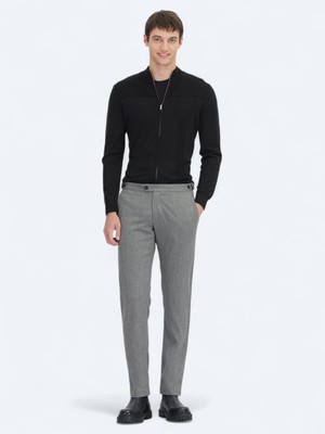 Antrasit Dokuma Regular Fit Casual Pantolon